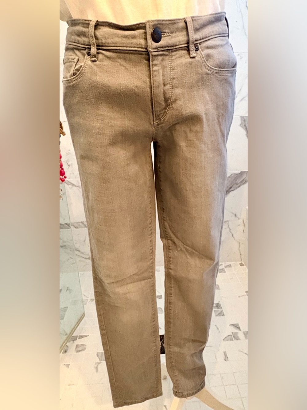 Ann Taylor LOFT Modern Skinny Jeans in Grey